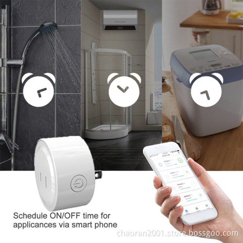 Chaoran Google Assistant Portable Socket Connected Appliance Plug Japan Smart Plug WiFi 2019